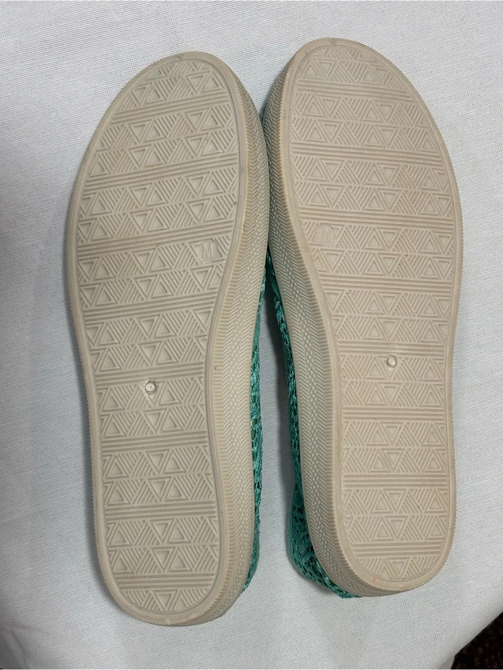 Rue21 Etc. Mint Crochet Lace Slip-On Flats | Women’s M 7/8